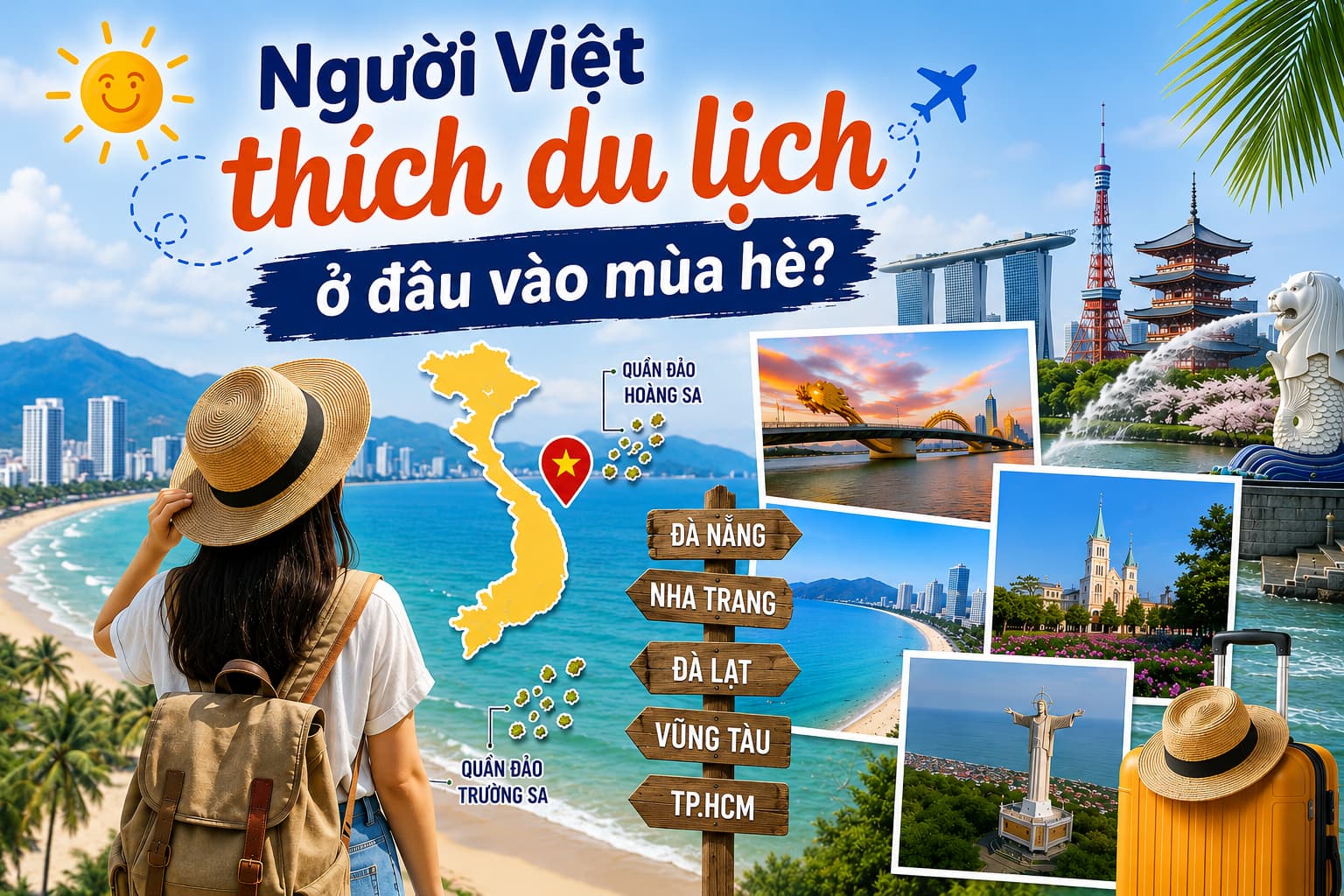 Người Việt thích du lịch ở đâu vào mùa hè?