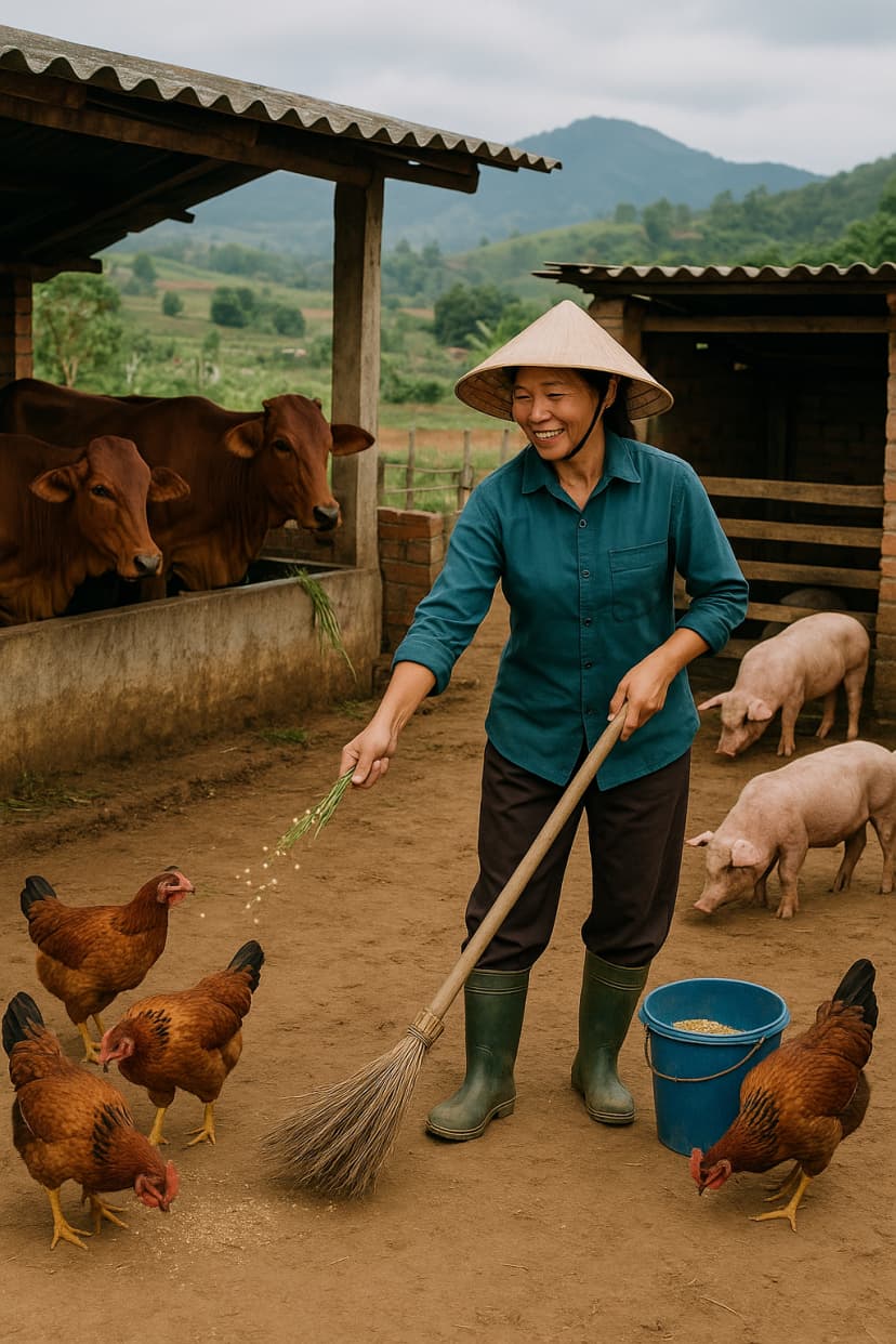 Nông dân chăn nuôi (Livestock Farmer)