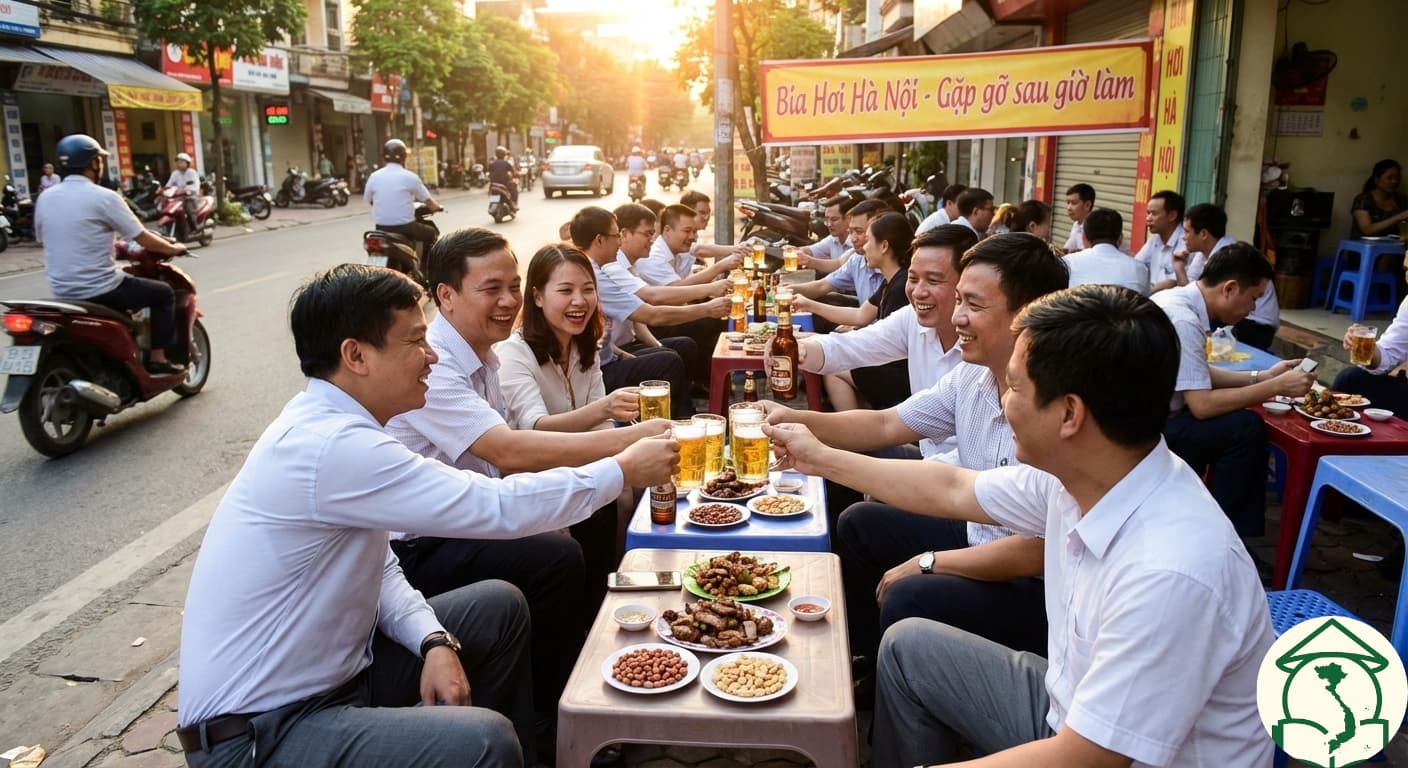 Tại sao người Việt hay uống bia sau giờ làm?