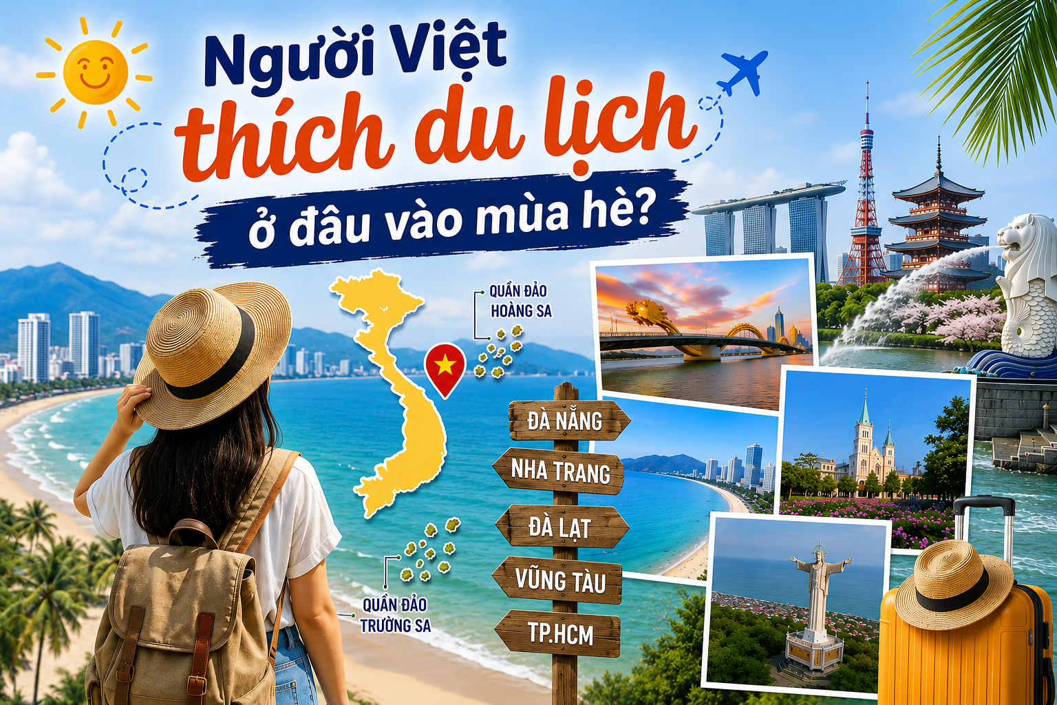 Người Việt thích du lịch ở đâu vào mùa hè?